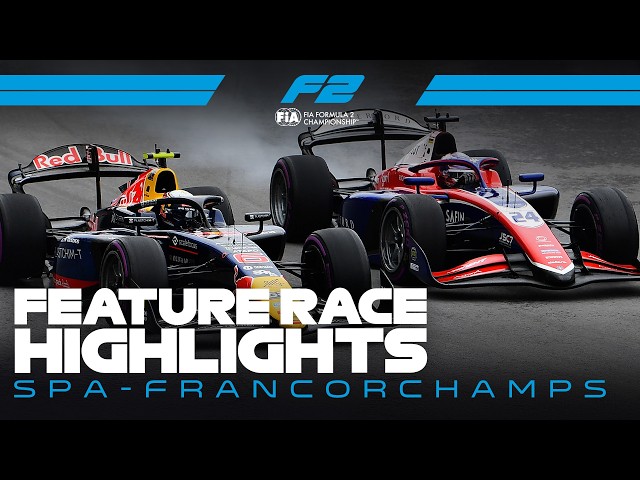 F2 Feature Race Highlights | 2026 Belgian Grand Prix