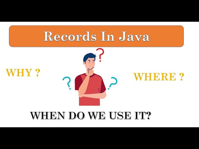 Java record class |  Record class in java