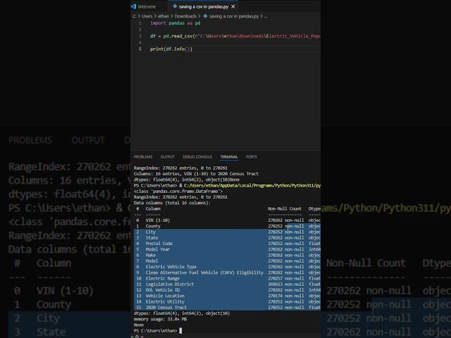 Stop Guessing Your Data: Use Pandas .info()