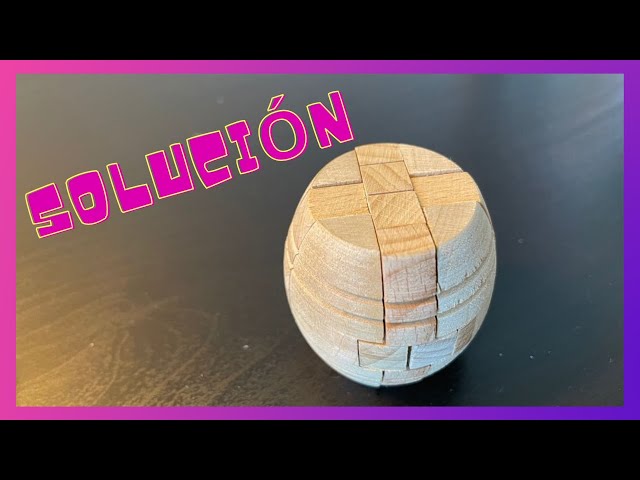 SOLUTION to the WOODEN BARREL puzzle 👌🏼 in ENGLISH