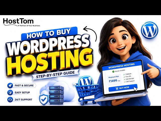 How to Buy WordPress Hosting (Step-by-Step Guide 2026) | Complete Beginner Tutorial