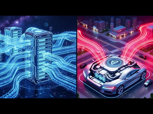 Cloud Computing vs Edge Computing Explained in 60 Seconds ☁️⚡
