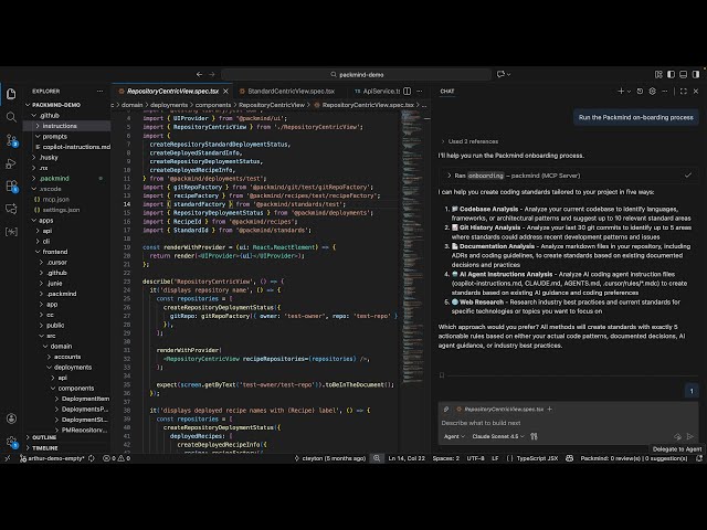 Packmind Quick Start: Create your Engineering Playbook and share it to AI agents in 5 minutes