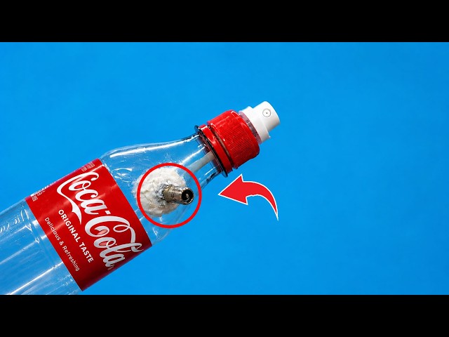 Don't Throw Away Plastic Bottles! Turn a Coke Bottle into a Simple Paint Sprayer