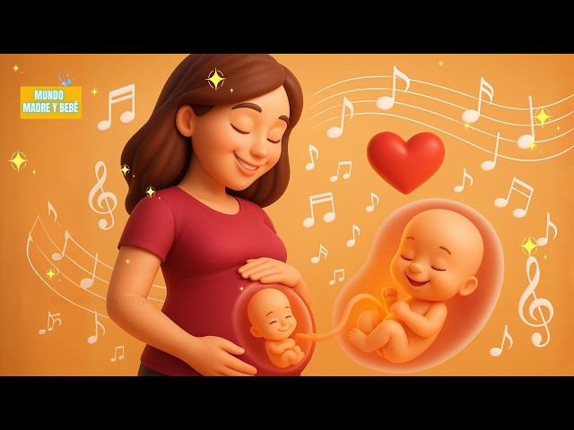 🌙💖 Relaxing Prenatal Music 🌙💖 Your Baby Moves Happily in the Womb 🤰👶🎶
