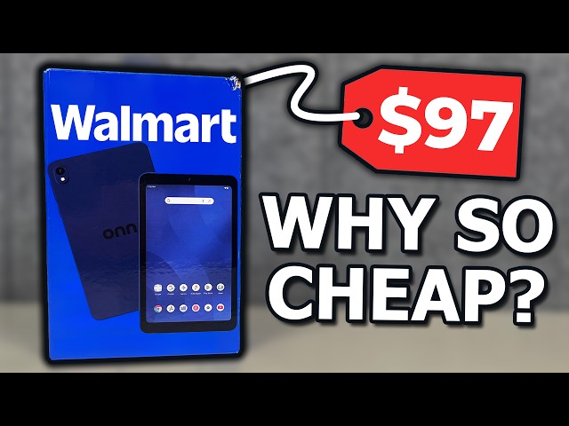 Walmart's NEW Ultra Cheap Tablet... WORTH IT?