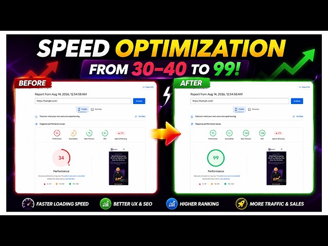 🚀 How I Increased Website Speed | WordPress Speed Optimization
