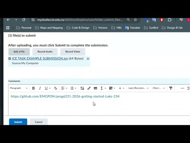 PROG5121| Step by Step Guide to Uploading Assignments to GitHub | Emeris University
