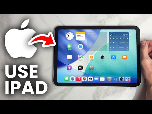 How To Use A iPad - For Beginners