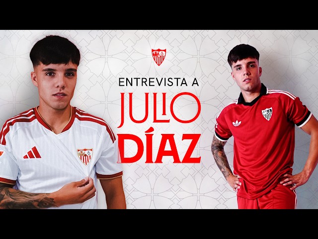 Julio Díaz's first words as a Sevilla player