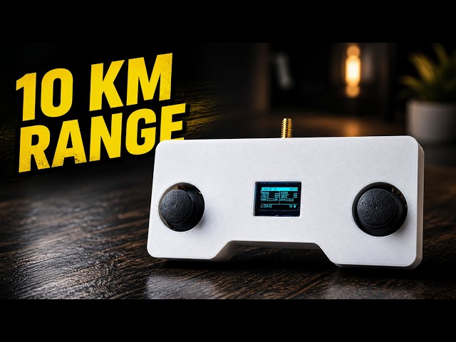 I Built a Custom Long Range LoRa Controller from Scratch
