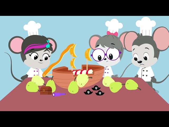 That's How You Share! 🍎🍊🍐 | Comparing Groups Song for Kids | ABCmouse
