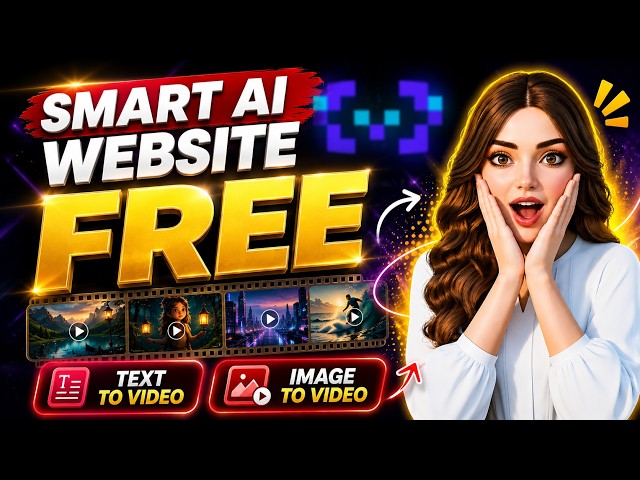 100% FREE AI Website 🔥 | Create AI Image to Video + Text to Video | AI Video Kaise Banaye (2026)