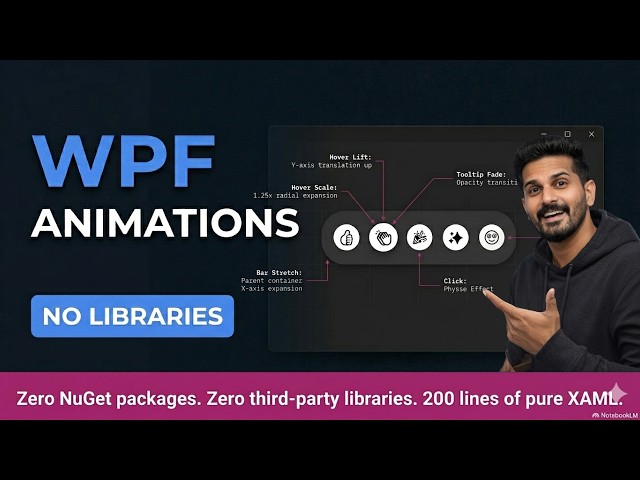 WPF Animations in 2026 — No Libraries Needed