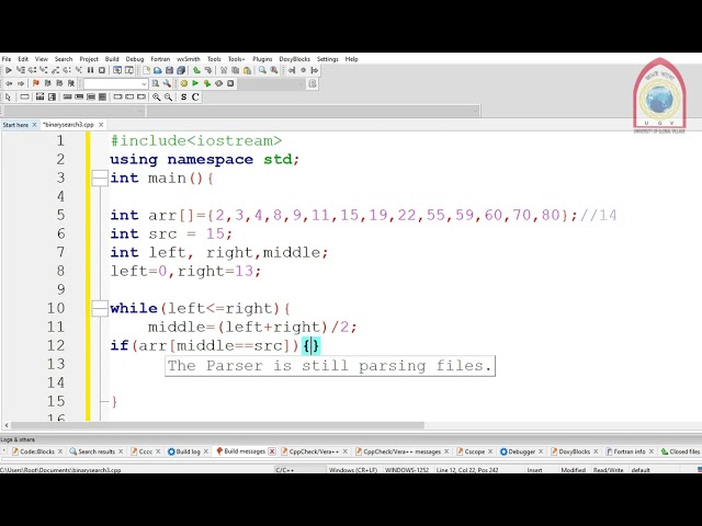 Project 2: Implementation of the Binary Search Algorithm