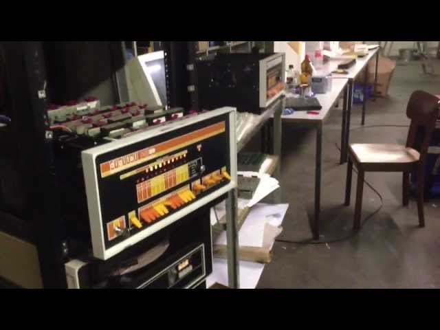 PDP8/e running some tests