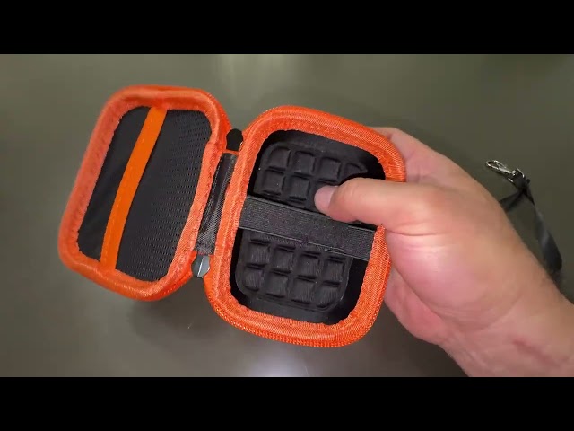 ANKHOH Hard Speaker Case for JBL Go 5/4/3 with Wrist Strap