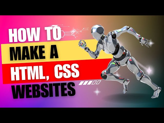 How to Create a Professional HTML & CSS Website | Step-by-Step Tutorial for Beginners 2025