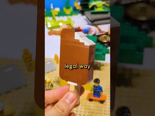how to build a summer LEGO treat #LEGO #legos #legoaddict #legomoc #afol #legobuild