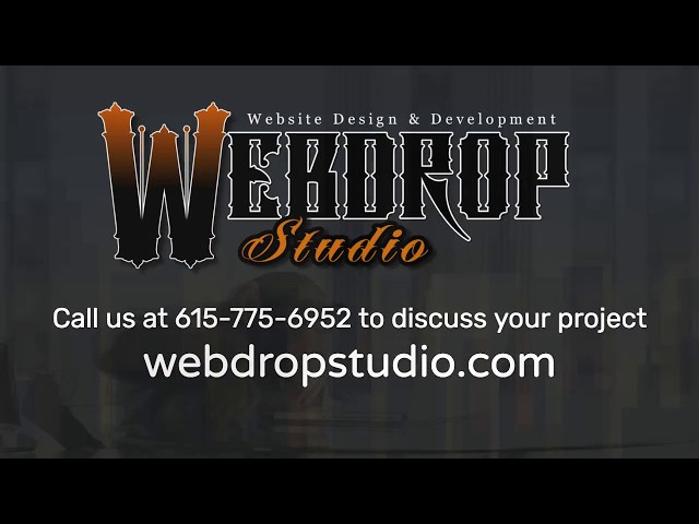 Webdrop Studio - Web Design and Development