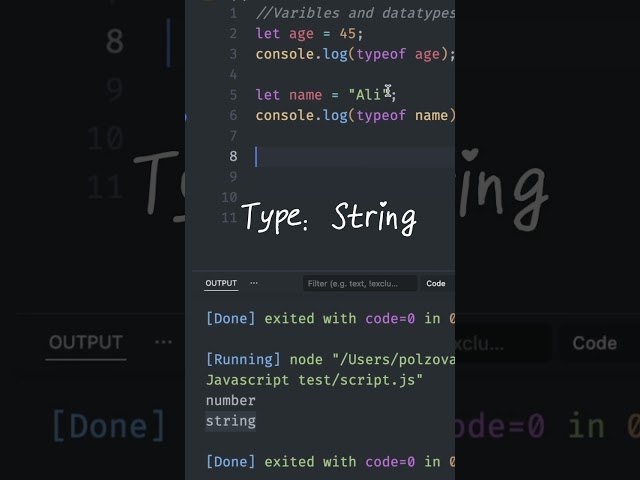 JavaScript Data Types in Action 👀 | typeof Explained