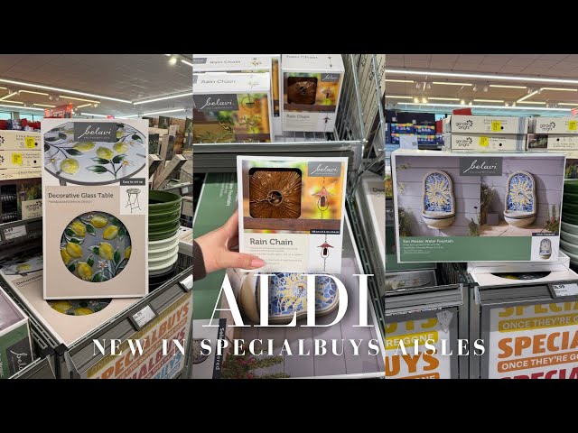 New in ALDI SPECIALBUYS AISLES | Garden Event 🪴 | New in store Thursday 23 April 2026