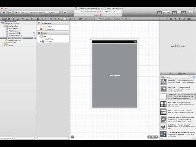 UIScrollView xcode 4.5 iOS 6, What Am I doing wrong?