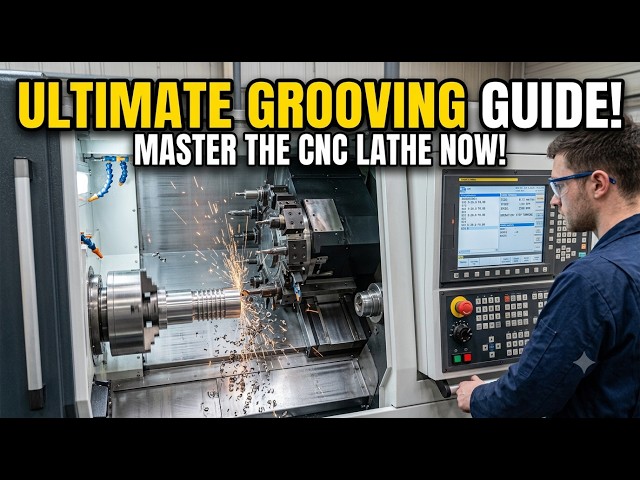 NX CAM Groove Turning: The Complete Beginner's Guide! Part-2