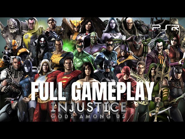 Injustice: Gods Among Us Gameplay Walkthrough | Full Game 4K 60FPS HDR