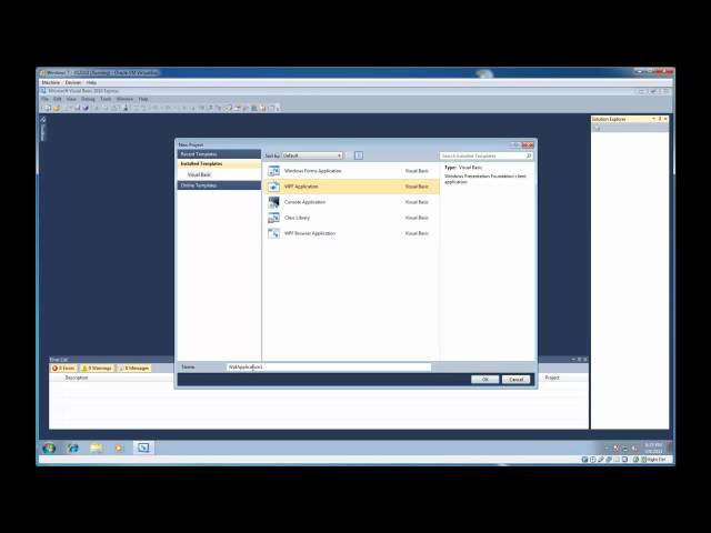 WPF Tutorial 1 - Basics of a WPF Application
