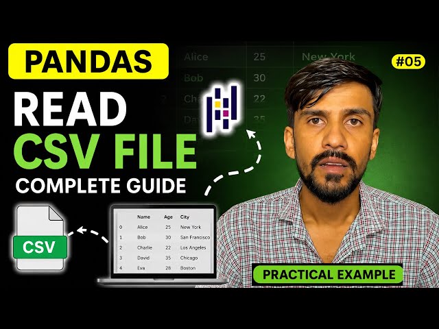 How to Read CSV Files with Pandas in Python | Step-by-Step Guide