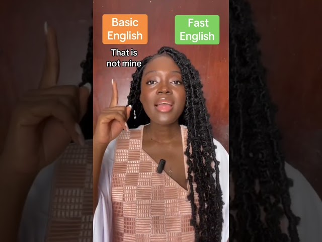 Basic vs Fast English