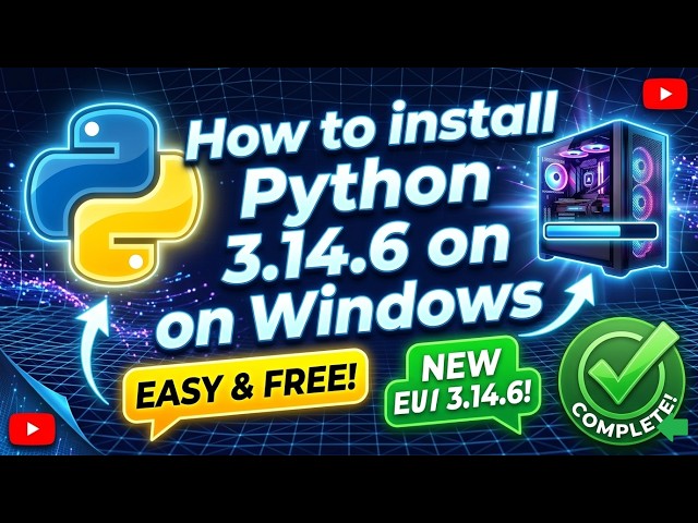 How to install Python 3.14.6 on Windows 11