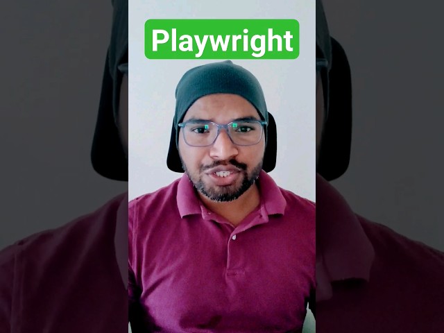 #11 Async & Await in Playwright #playwright #automation #testing #testerstalk