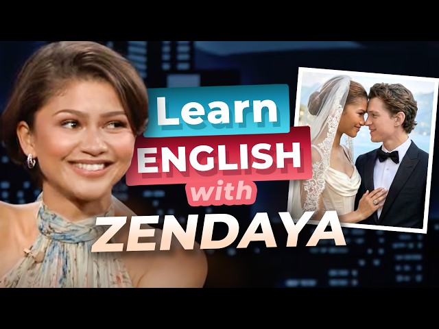 Learn English with ZENDAYA — Wedding Photos with Tom Holland: REAL or A.I.?