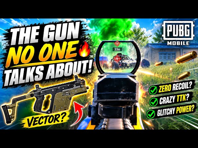 Is The Vector The Best Kept Secret In PUBG Mobile?