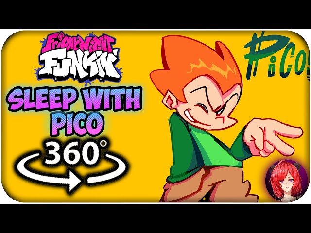 Sleep With Pico~ [8D ASMR] 360: Friday Night Funkin' 360 VR