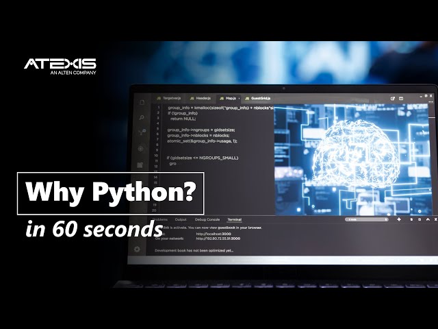 Why Python | Learn with us in 60 seconds