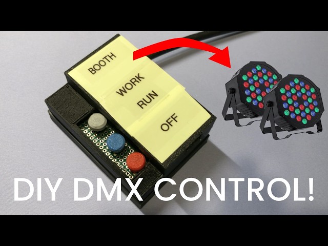 DMX control with Raspberry Pi Pico! | PROJECT LOG