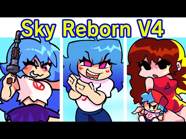 FNF SKY REBORN 4.0 UPDATE FULL GAMEPLAY (CANCELLED)