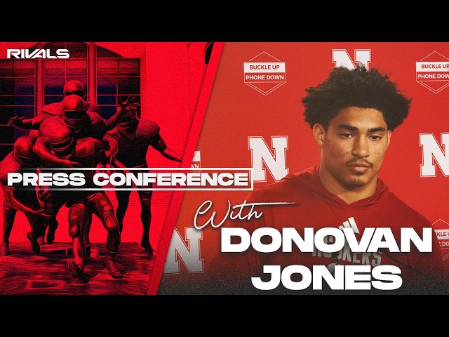 Nebraska Football: CB Donovan Jones press conference after win over Bowling Green (Sept. 12, 2026)