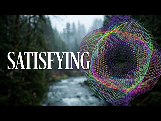 Most Satisfying Geometric Art [4K WebM] v9