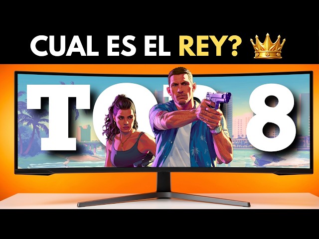 🔥 TOP 8 Mejores MONITORES GAMING Calidad Precio de 2026 👑 Cual es el REY?