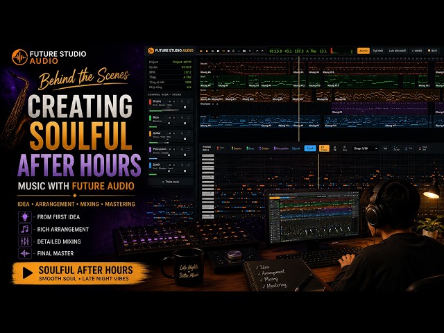 Behind Every Track: Creating Soulful Night Music with Future Audio for Soulful After Hours Channel