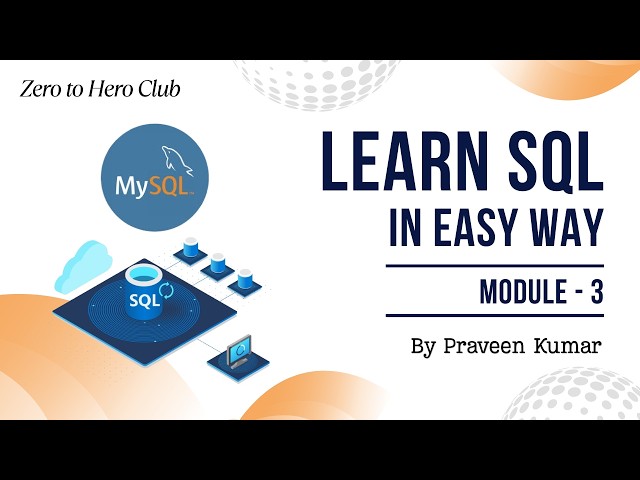 Module 3 - Rename, Alter, Insert, Update, Delete, Truncate, Drop, DDL & DML,  Transaction & ACID