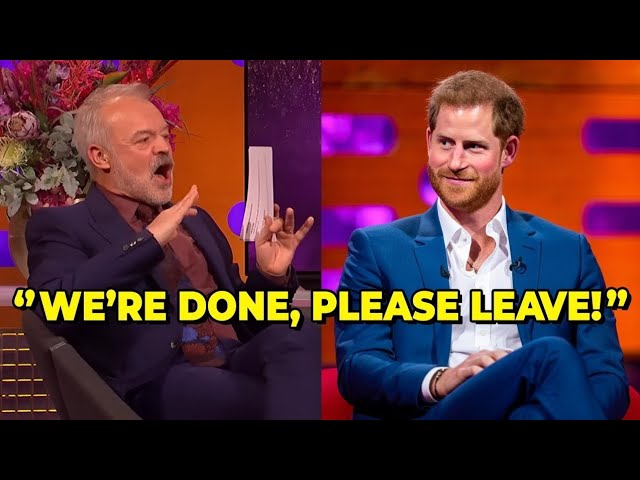Prince Harry Kicked Off Graham Norton’s Show After Heated Clash