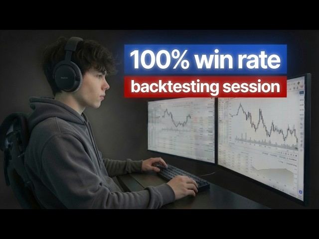 100% Winrate Backtesting Session With My PCP Strategy (Raw Footage)