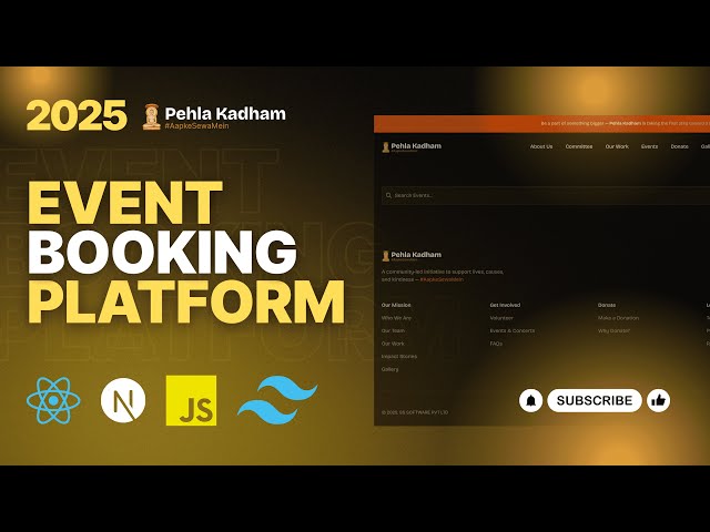 🔴 LIVE | Build a Full-Stack Event Booking Platform | NEXTJS LIVE STREAM #live #nextjs #reactjs