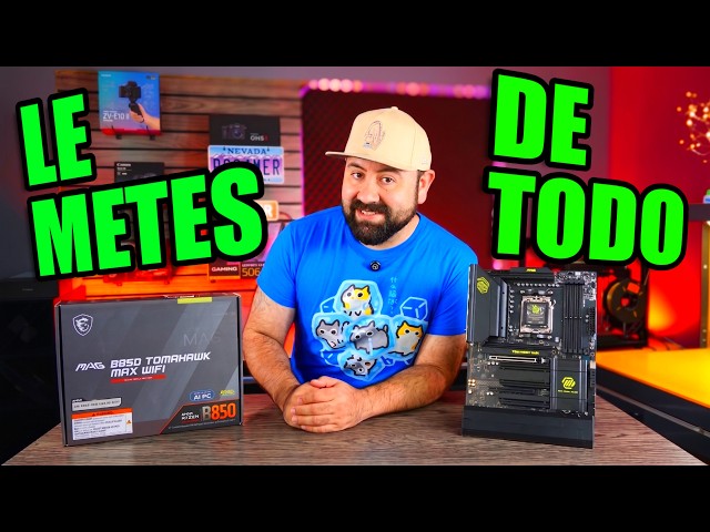 A VERY Complete AM5 Motherboard Without Moving to X870E: MSI MAG B850 TOMAHAWK MAX WIFI - DrogaDi...