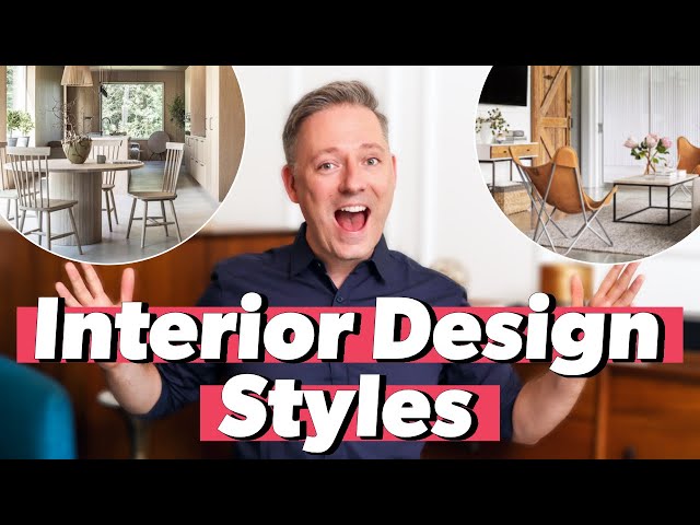Most Popular INTERIOR DESIGN STYLES EXPLAINED | How To Find Your Decorating Style in 2020!